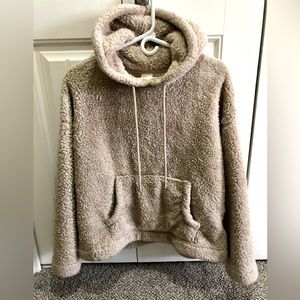 Sherpa hoodie